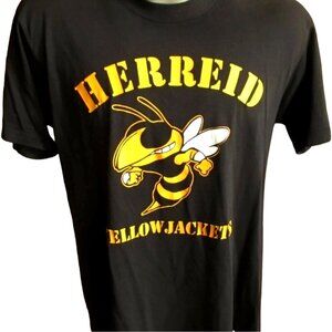 Single Stitch Vintage T-shirt 1980's Men's Large South Dakota High School Hornet